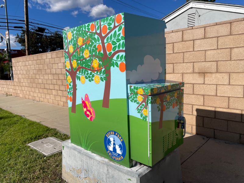 Vinyl Wraps For Electrical Boxes In Orange County CA