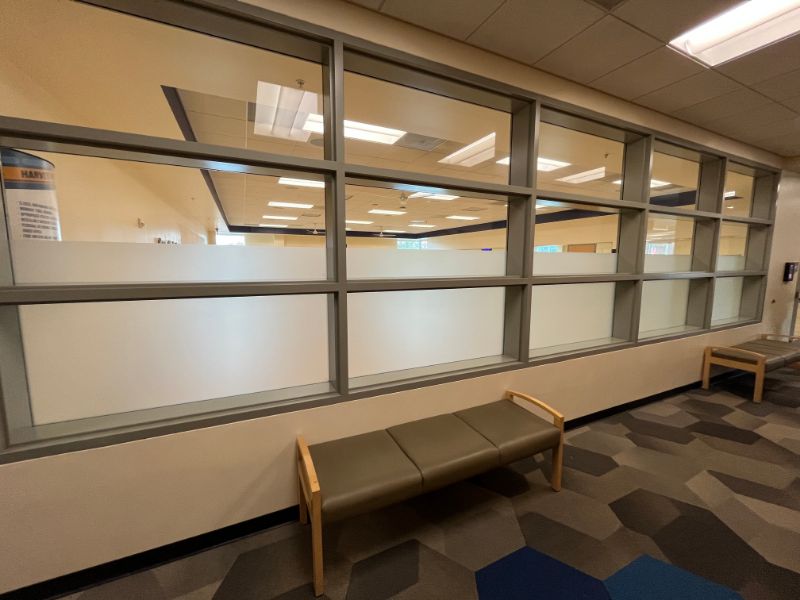 etched and frosted window films in fullerton, ca