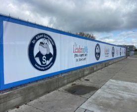 Mesh Fence Banners For Schools In Anaheim CA