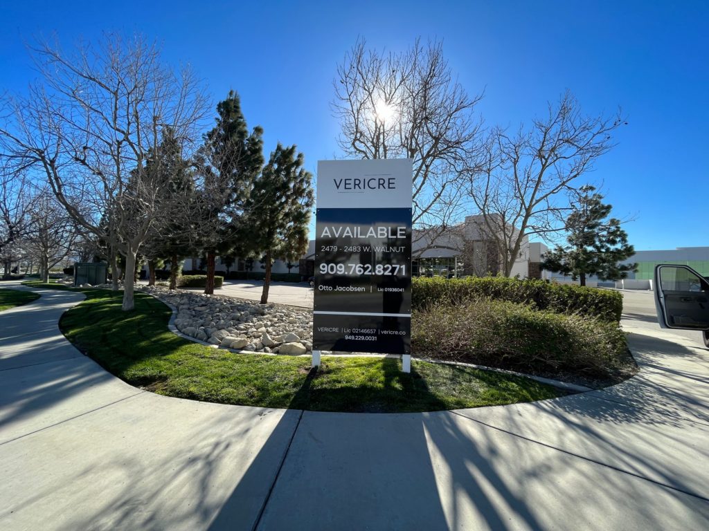 commercial property for lease signs in orange county, ca