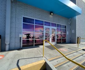 custom perforated window graphics in anaheim, ca