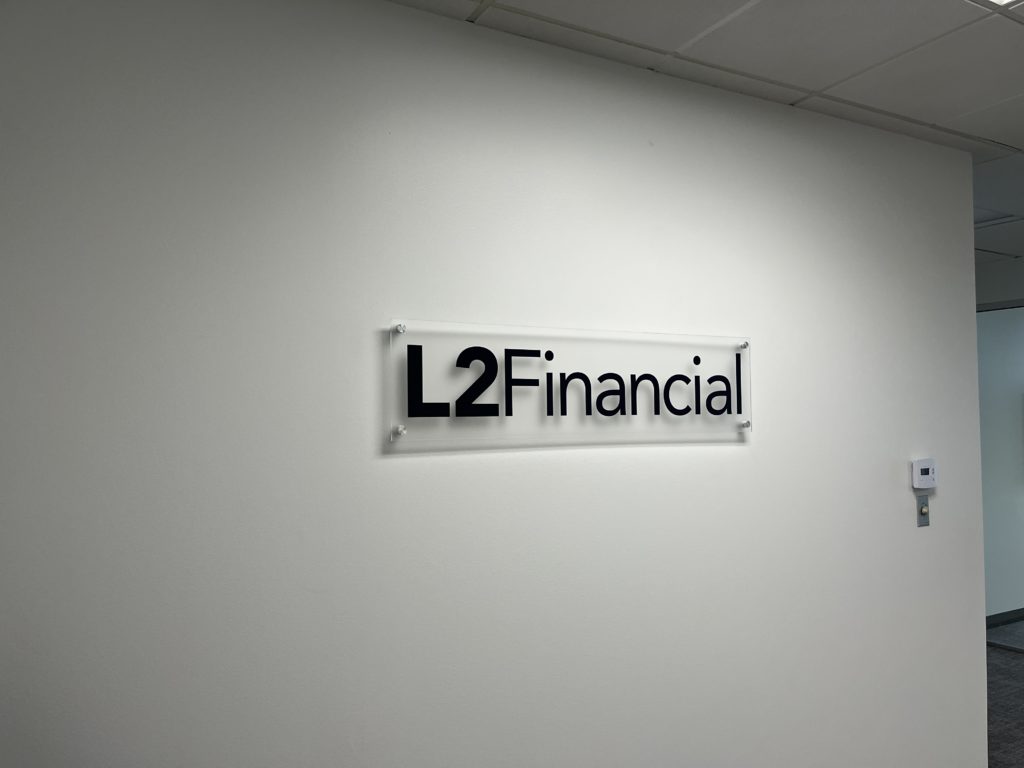 Frosted Acrylic Lobby Signs In Irvine CA