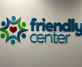 3D acrylic wall logos for offices in orange, ca