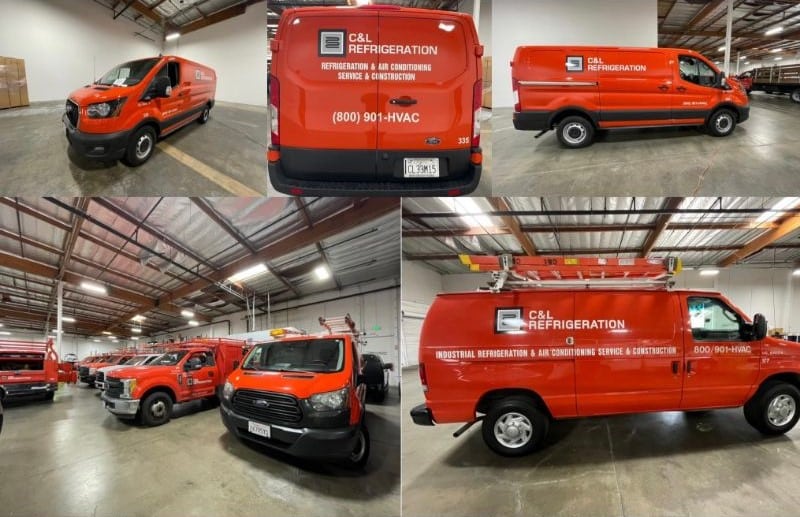 Fleet vehicle graphics in fullerton, ca