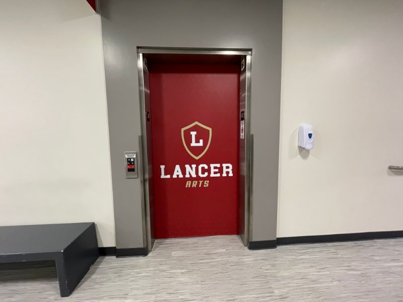 vinyl wraps with graphics for elevators in orange county, ca