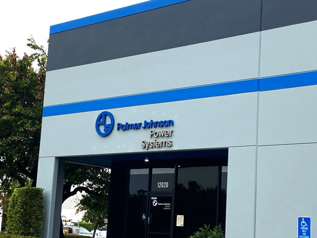 3D building signs in santa fe springs, ca