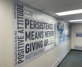 wall wraps for schools in garden grove. ca