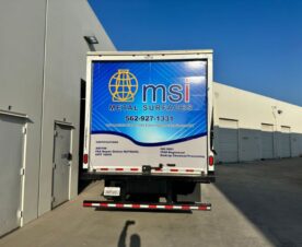 Los Angeles, ca box truck vinyl wraps
