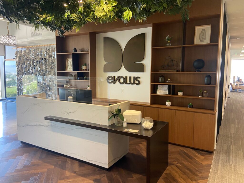custom acrylic lobby logo signs in newport beach, ca