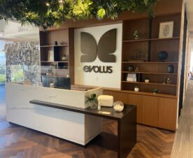 custom acrylic lobby logo signs in newport beach, ca
