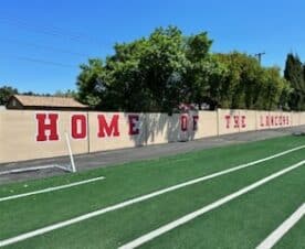huge block wall lettering for schools in orange county, ca