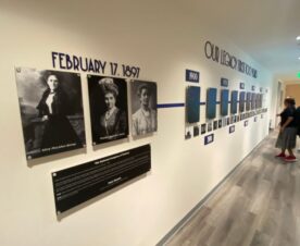 timeline wall photo layouts and graphics in los angeles, ca