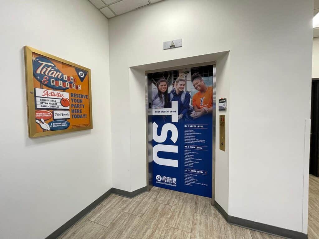 elevator wraps in fullerton, ca
