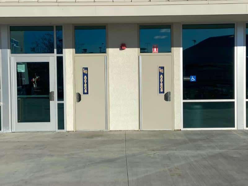 window graphics for schools in orange county, ca