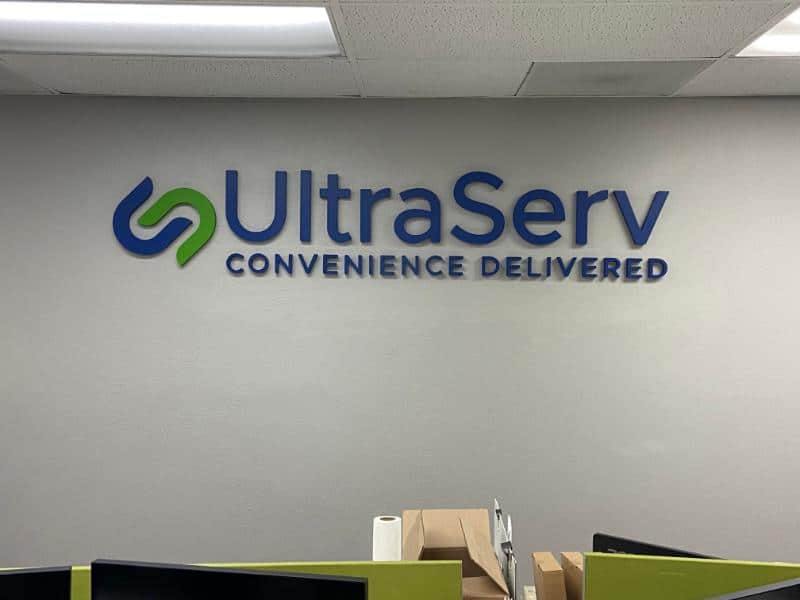 lobby logo signs in cerritos, ca