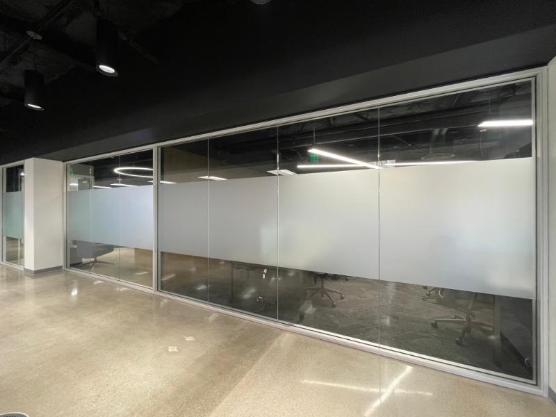 etched glass window graphics and privacy film in orange county, ca