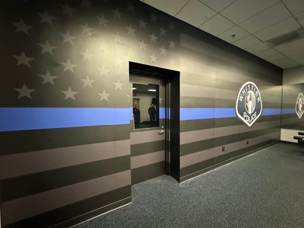 custom wall wraps for police departments in los angeles, ca