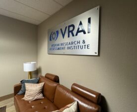 3d brushed metal lobby logo signs in irvine, ca