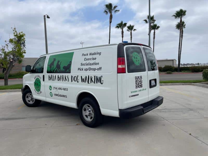 commercial van graphics in brea, ca