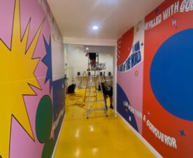 custom designed wall graphics in orange county, ca
