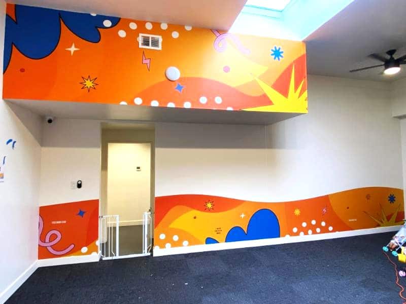 wall graphics and decals for schools and nurseries in los angeles, ca