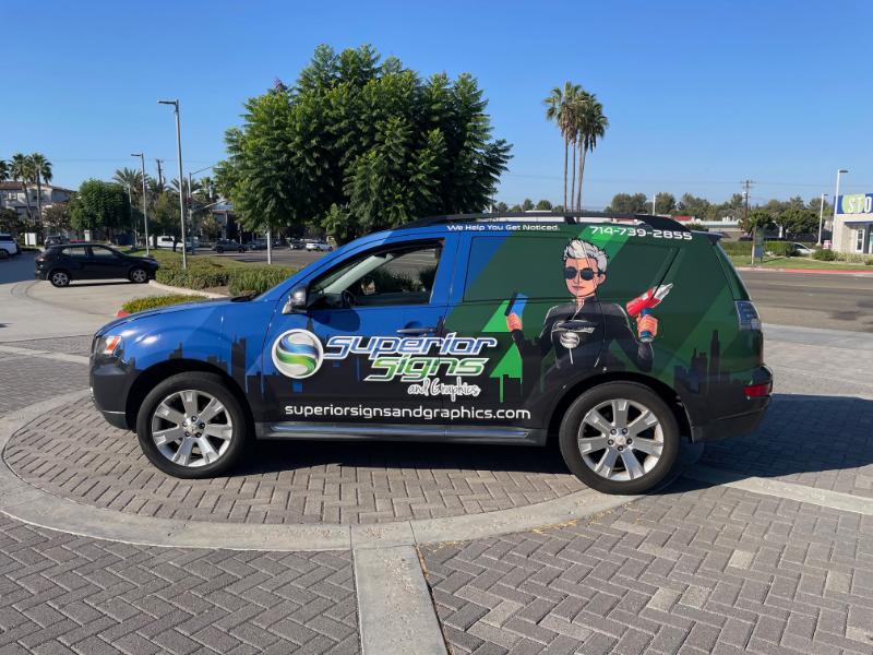 Custom car wrap designs in buena park, ca