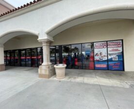 Storefront window graphics of retailers in orange county, ca