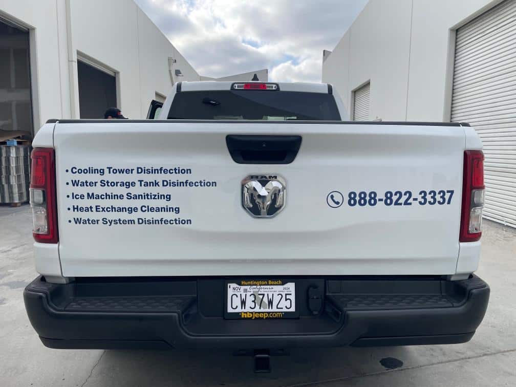 decals and lettering for commercial trucks in orange county, ca