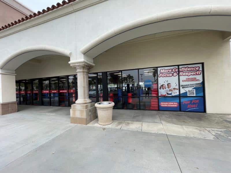 Storefront window graphics of retailers in orange county, ca