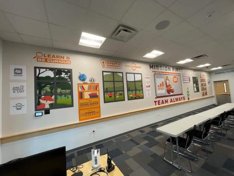 custom printed wallpaper for office spaces in rancho cucamonga, ca