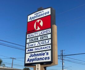 replacement tenant panels for pylon signs in downey, ca