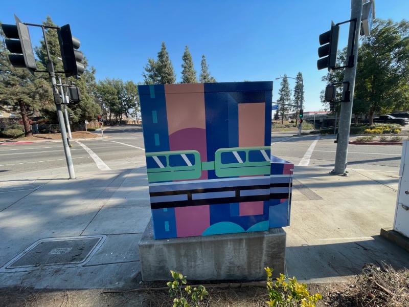 Vinyl wraps for traffic signal electrical boxes in orange county, ca