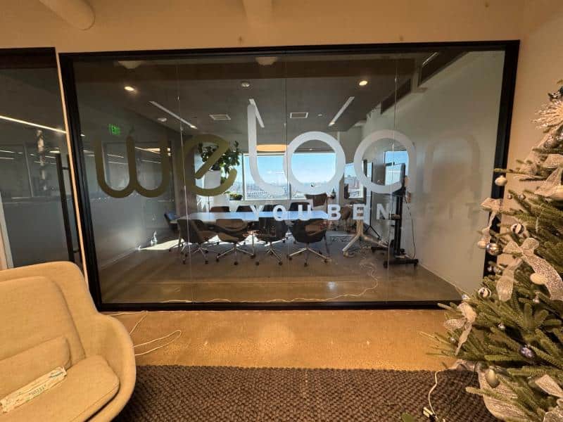 custom frosted glass graphics for offices in orange, ca