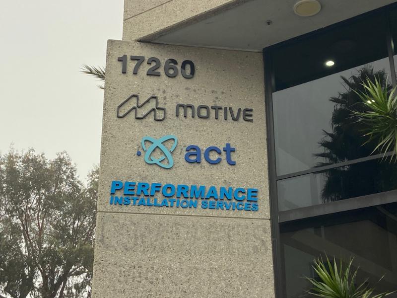 foam letters and logos make great building signs in orange county, ca