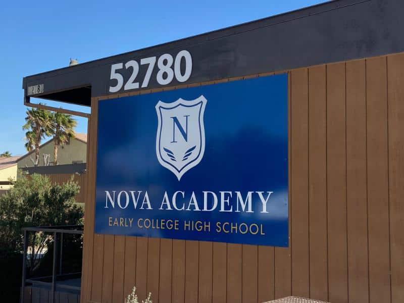 signs and graphics for high schools in Orange County, ca