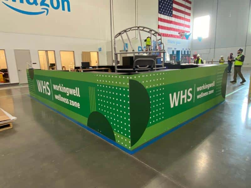 aluminum panels with printed graphics for warehouses in fontana, ca