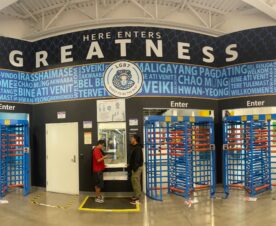 custom wall graphic designs for distribution centers in rialto, ca