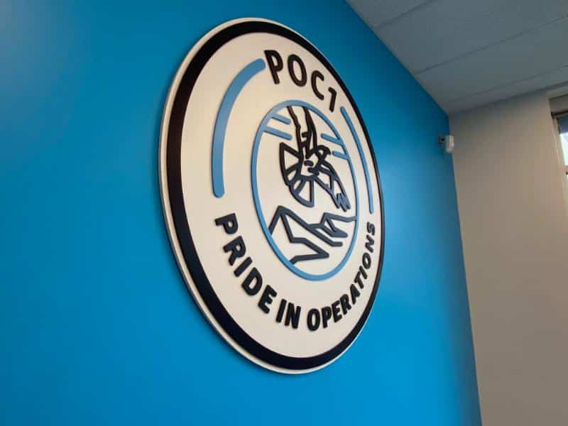 laser cut acrylic logo signs in los angeles, ca