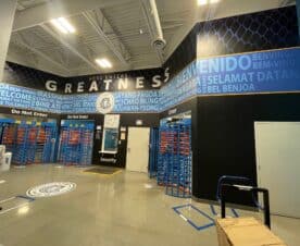 Custom wall wraps and graphics for Distribution centers in rialto, ca