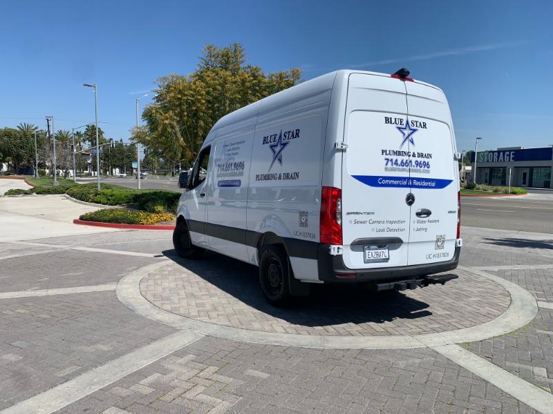 custom designed vinyl graphics and wraps for sprinter vans in fullerton, ca