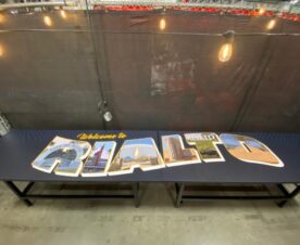 Vinyl wraps for tables with non-slip laminate in Los angeles, ca