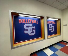 high school athletics wall wraps in los angeles, ca