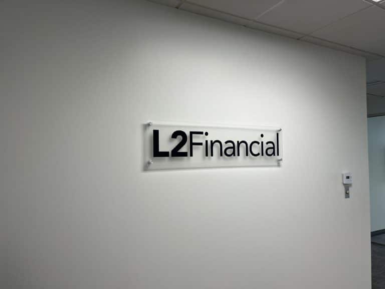 Office Lobby Logo Wall Signs In Irvine CA