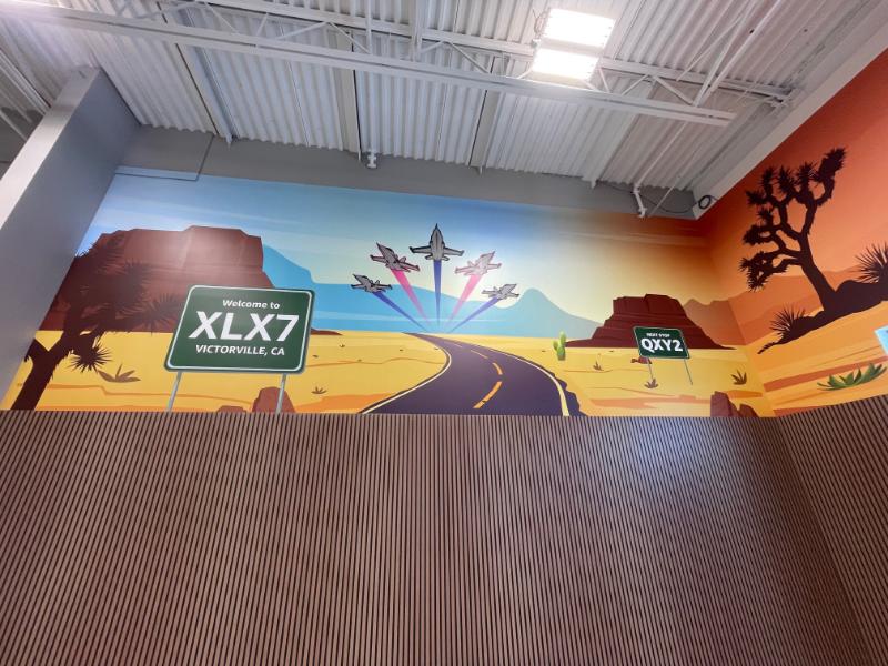 custom wall graphics for warehouses in san bernardino county, ca