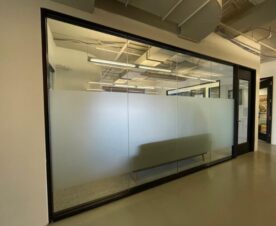 frosted privacy film for office glass in los angeles, ca