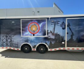vinyl wraps and graphics for utility trailers in los angeles, ca