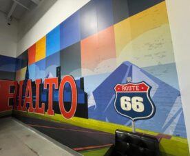 rialto, ca custom wall wraps and graphics