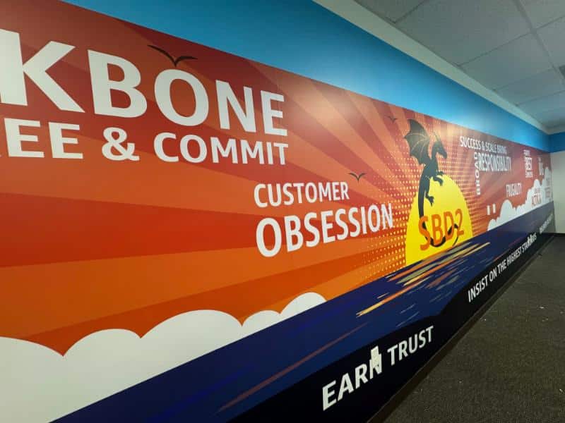 wall wraps for offices in los angeles, ca