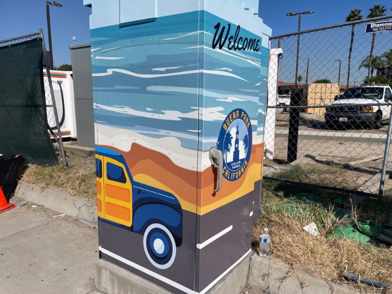 3M vinyl wraps for electrical boxes in orange county, ca