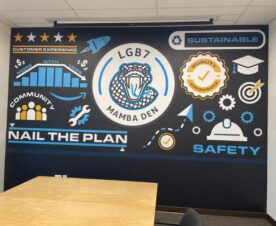 Conference room wall wraps in orange county, ca